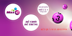 Kết quả max 4D Letou